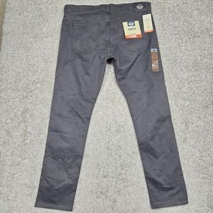 Dockers Jean Cut‎ slim Pants mens 36x32 All Seasons Tech Gray NWT
